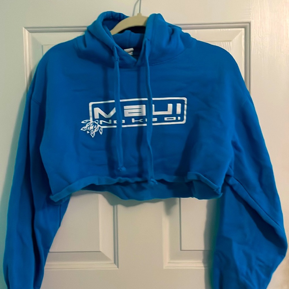 Cropped Surf Sweatshirt